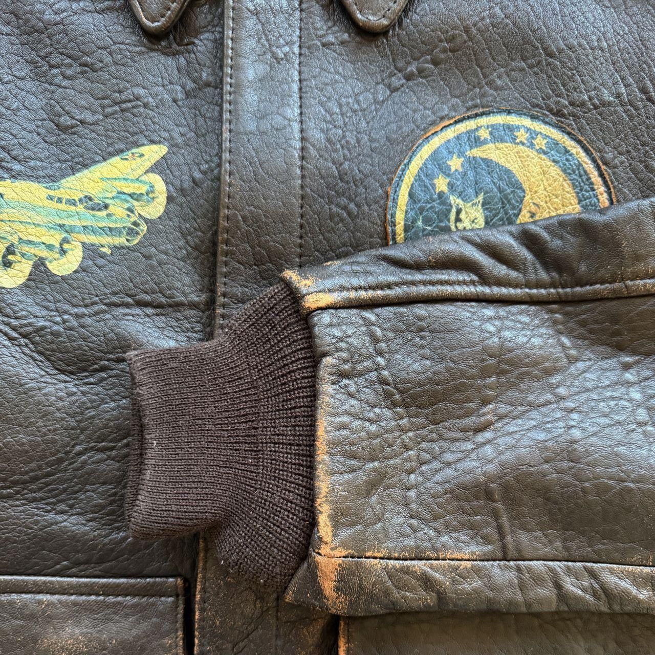 Avirex Avirex Leather Flight Jacket Size US S / EU 44-46 / 1 - 6 Thumbnail