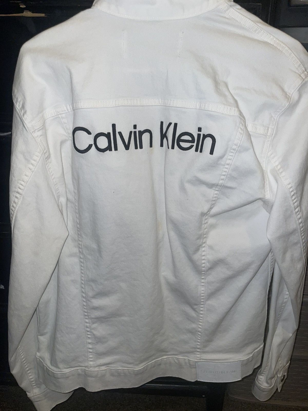 Calvin Klein Calvin Klein Denim White Jacket “Men’s” Size US M / EU 48-50 / 2 - 2 Thumbnail
