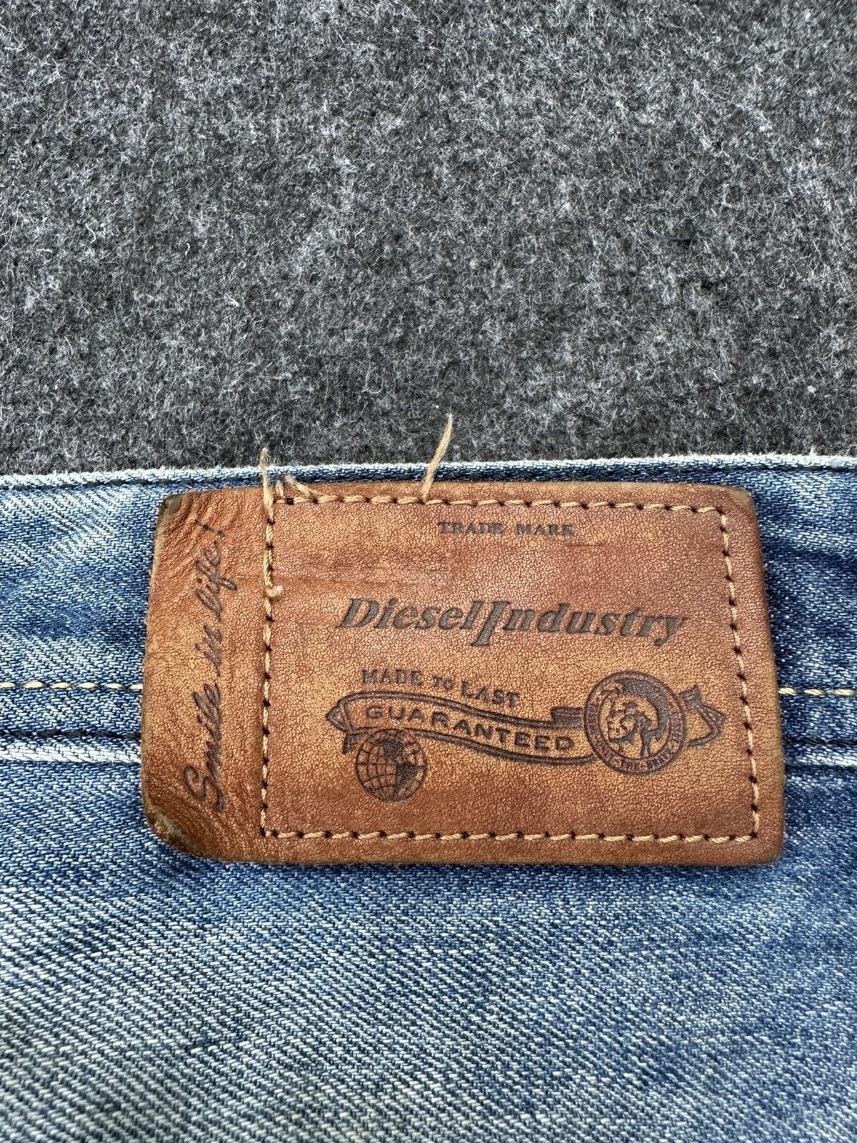 Diesel Diesel Krooley Regular Slim Distressed Denim 32x32 D36 Size US 32 / EU 48 - 4 Thumbnail
