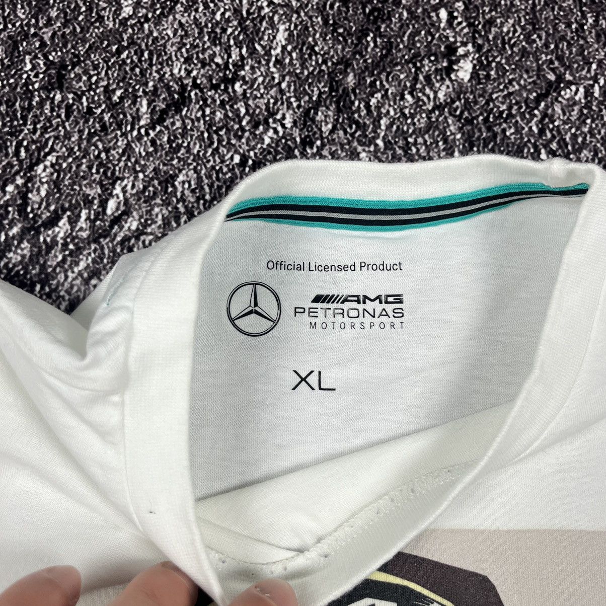 Mercedes-Benz Vintage Mercedes-Benz AMG Petronas F1 Hamilton T-Shirt Size US XL / EU 56 / 4 - 7 Thumbnail