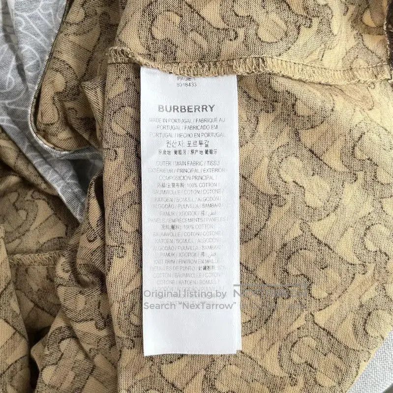 Burberry Burberry Khaki Summer T-Shirt for Women. Size XS / US 0-2 / IT 36-38 - 7 Thumbnail
