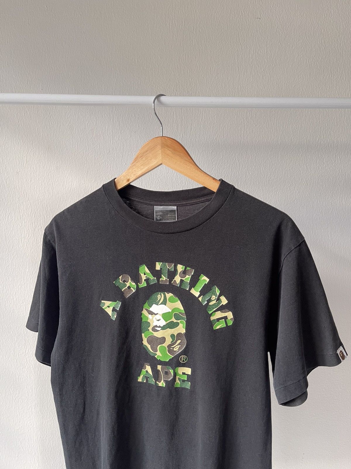 Bape × Nigo Vintage Bape Mad Face Abc Camo Tee Size US M / EU 48-50 / 2 - 3 Thumbnail