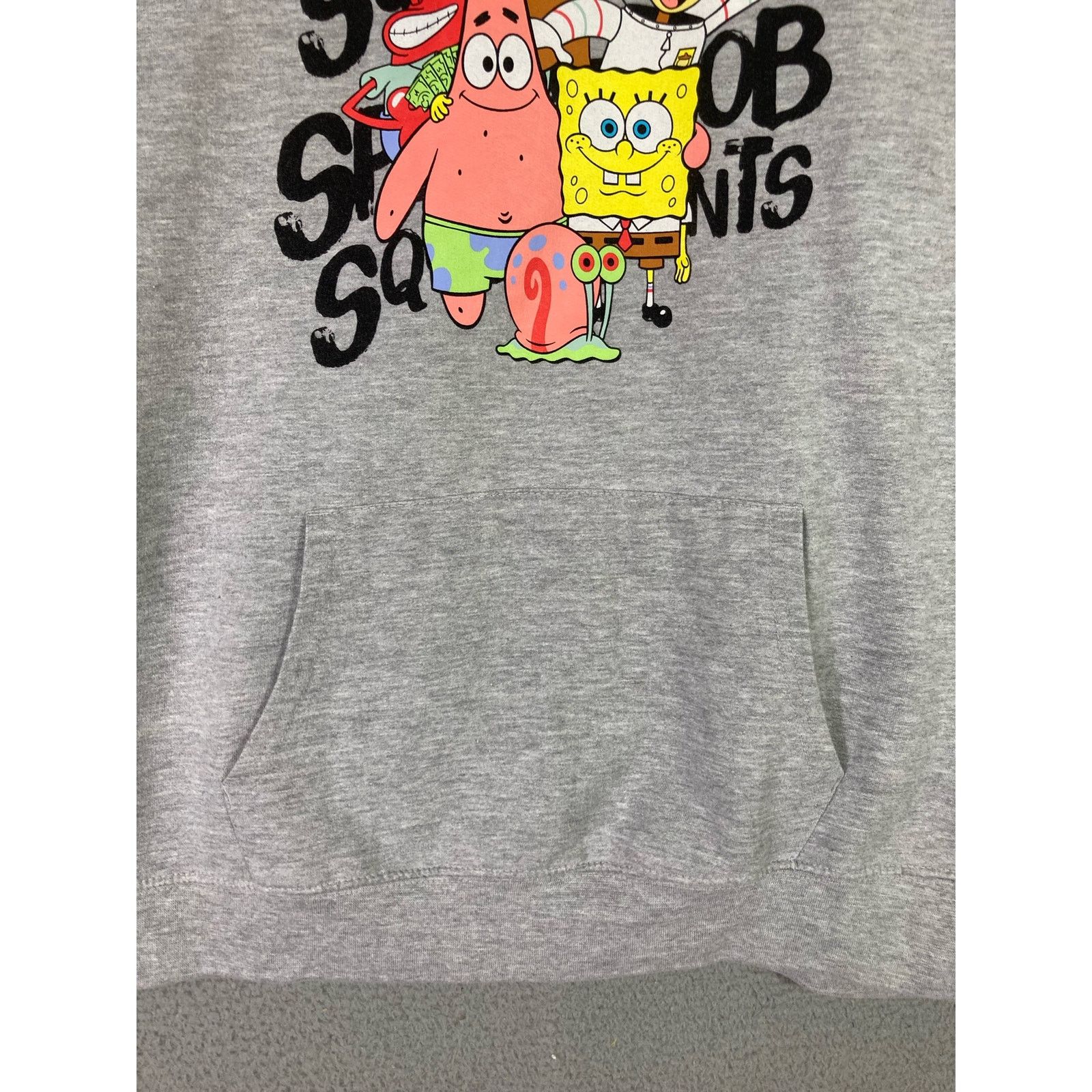 Nickelodeon Nickelodeon SpongeBob Hoodie Gray XL Unisex Adult Pullover Size US XL / EU 56 / 4 - 6 Thumbnail