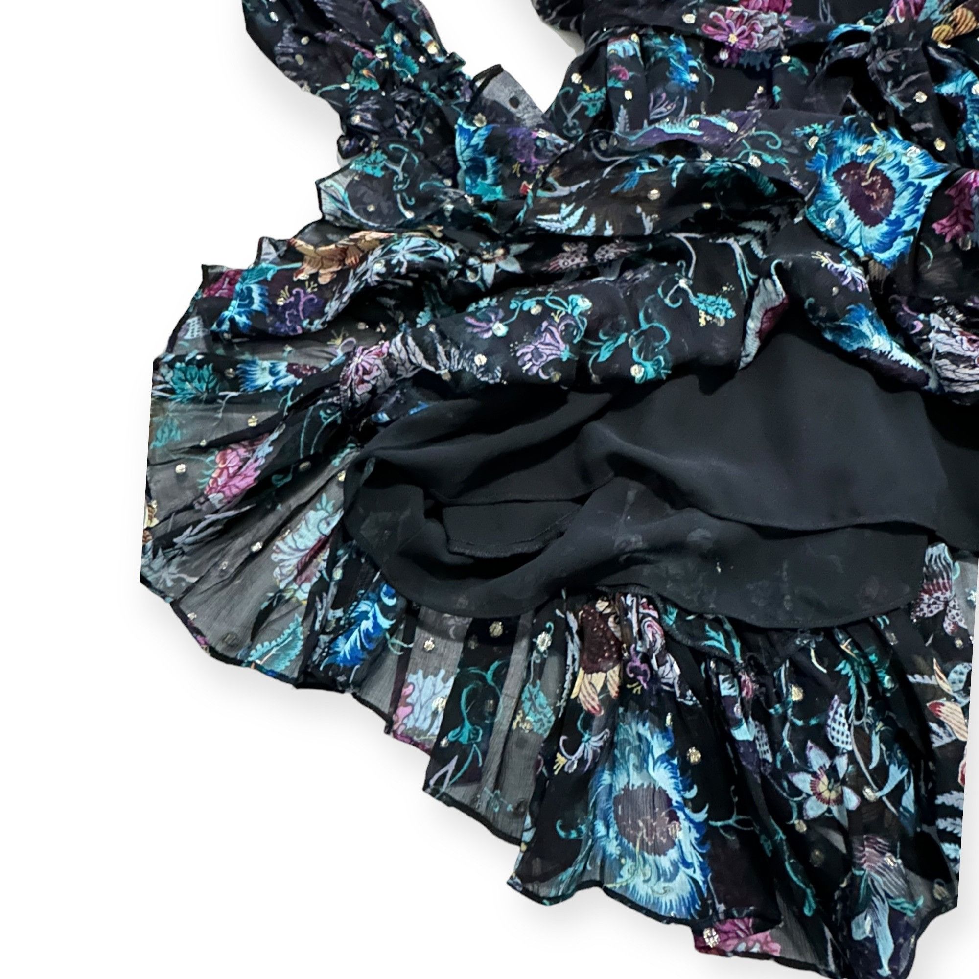 Ulla Johnson Ulla Johnson Anais Dress in Black Iris, Size 0, NWT Size XS / US 0-2 / IT 36-38 - 12 Thumbnail