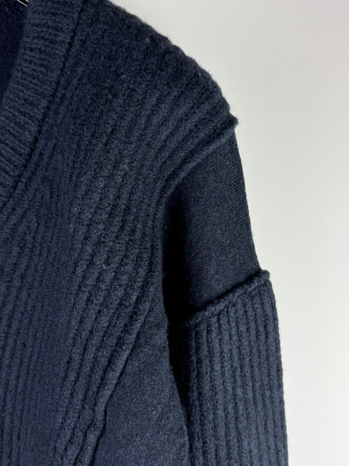 Alexander Wang Alexander Wang Pullover Gestrickt V-Ausschnitt Marineblau Size S / US 4 / IT 40 - 3 Thumbnail