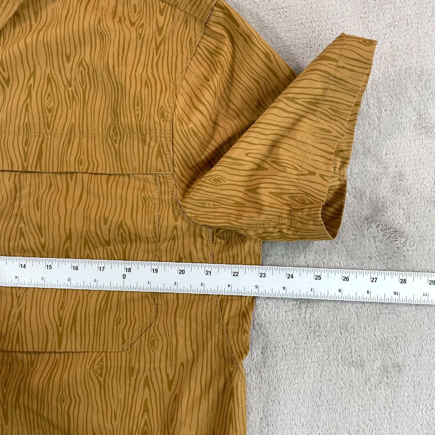 Vintage Alaskan Hardgear Fishing Shirt Men Medium Woodgrain Untucked Vented Outdoors NEW Size US M / EU 48-50 / 2 - 5 Thumbnail