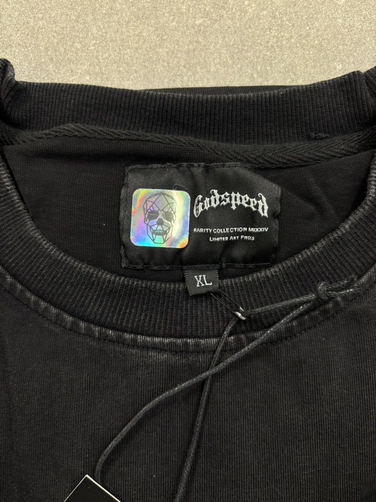 Godspeed Godspeed Natural Disaster Tee, Washed Black Size US XL / EU 56 / 4 - 8 Thumbnail