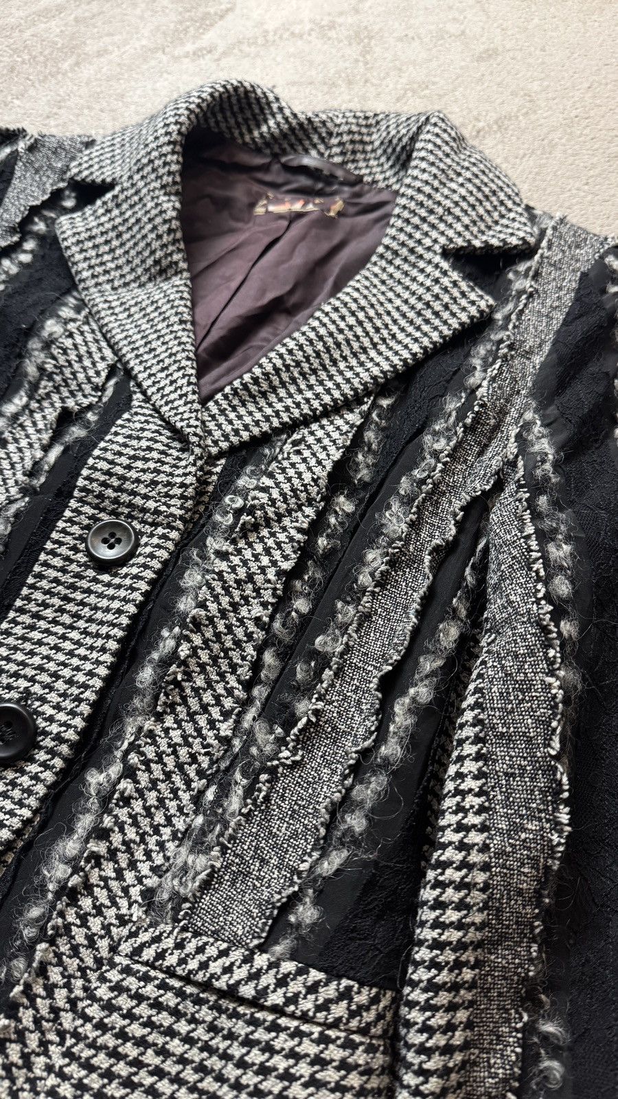 Japanese Brand Vintage Silk Wool Blazer Jacket rundholz dolce gabbana cdg Size M / US 6-8 / IT 42-44 - 4 Thumbnail