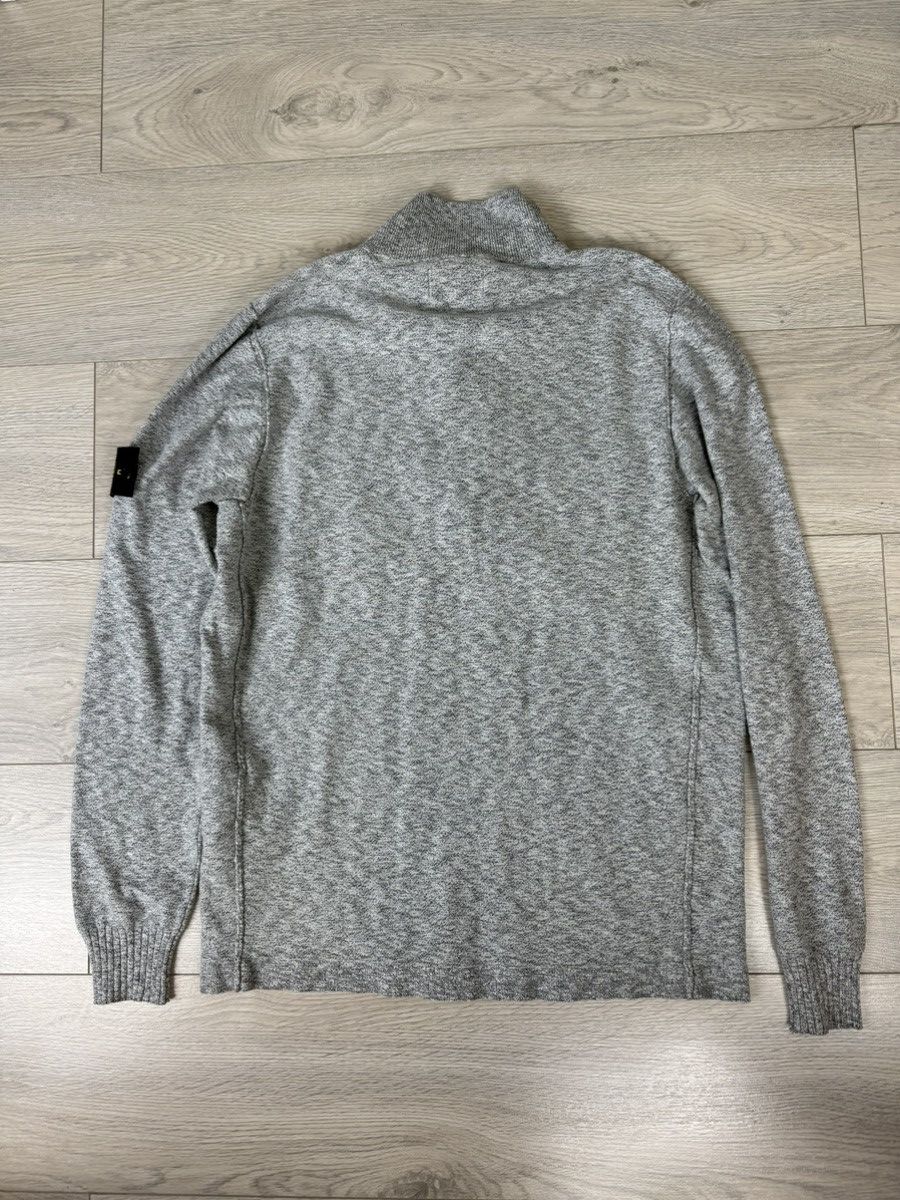 Stone Island Stone Island 1/4 Zip Melange sweater Size US L / EU 52-54 / 3 - 5 Thumbnail