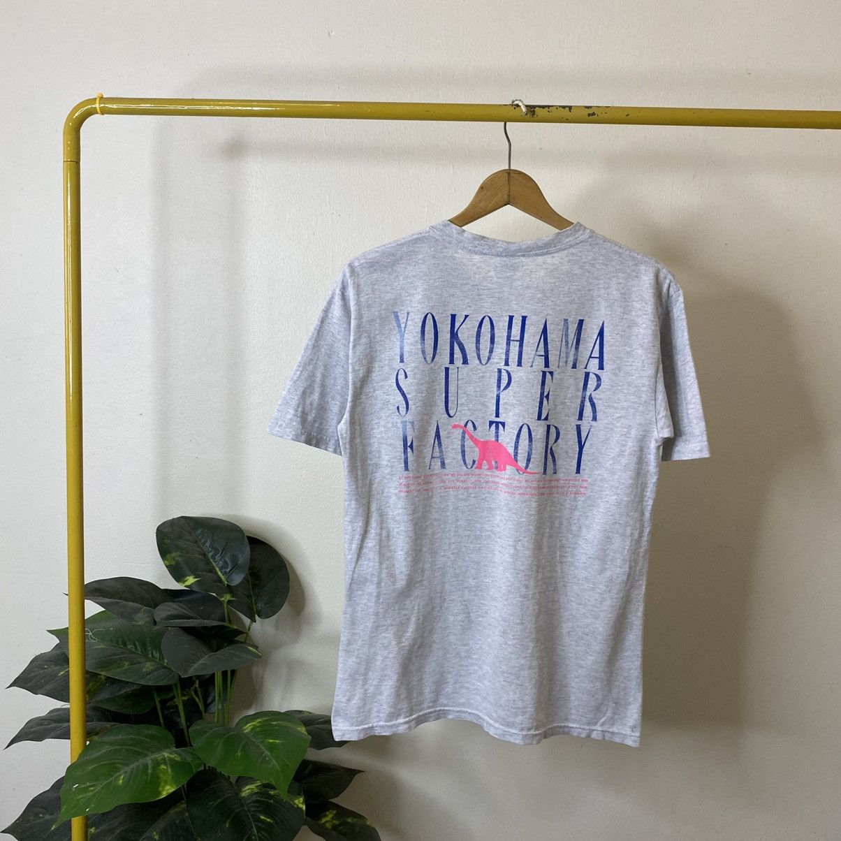 Vintage 2000s Yokohama Super Factory Toys Promo T Shirt Size US M / EU 48-50 / 2 - 1 Thumbnail