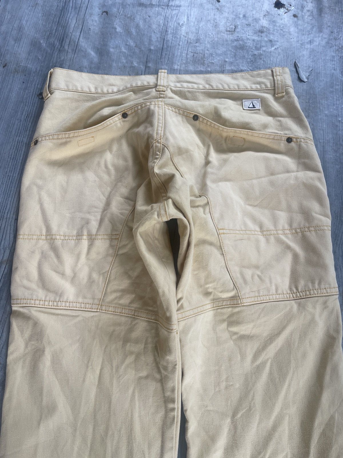 Japanese Brand × Vintage Lupo de mare sina cova workwear doubleknee Size US 31 - 3 Thumbnail