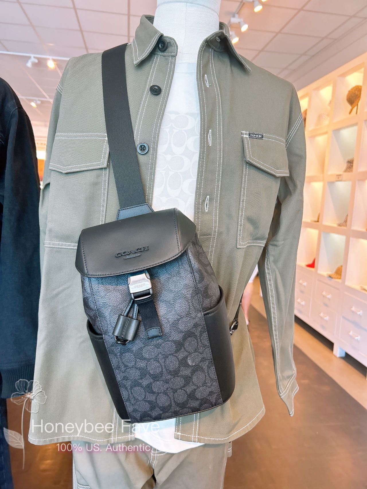 Coach Racer Pack In Signature CT712 Size ONE SIZE - 1 Thumbnail