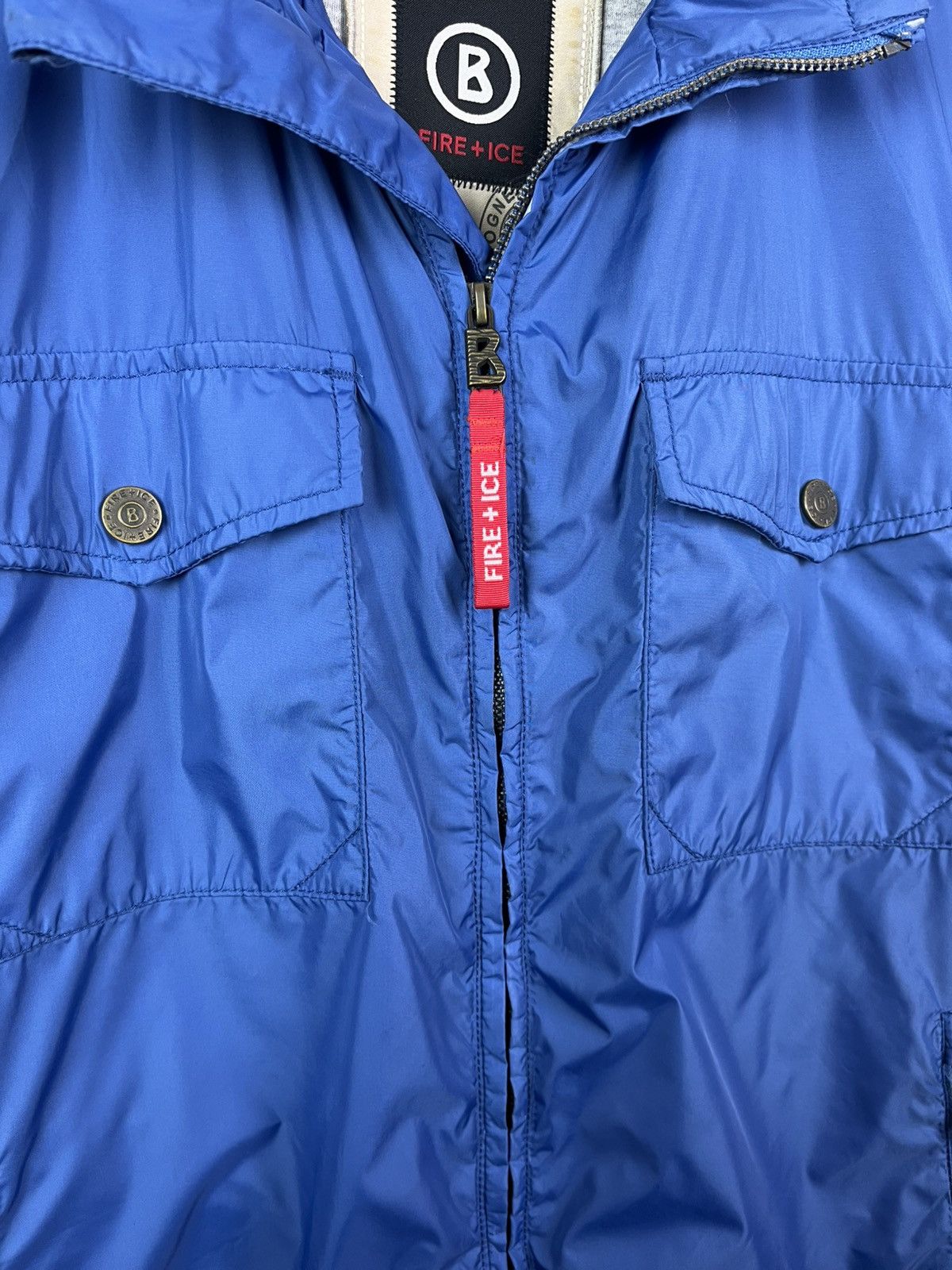 Bogner Bogner Fire + Ice Nylon Full Zip Casual Windbreaker Jacket Size US L / EU 52-54 / 3 - 5 Thumbnail