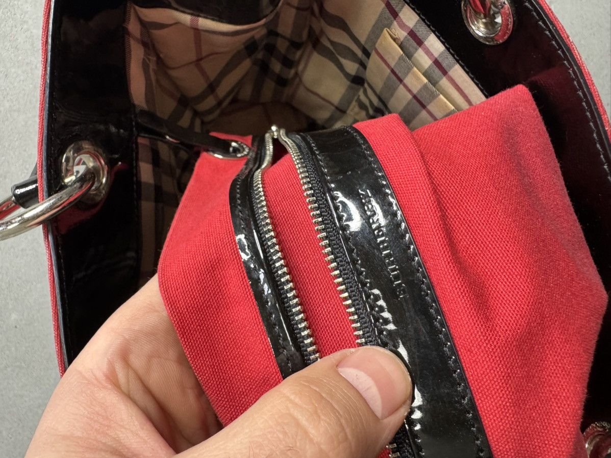Burberry × Burberry Prorsum × Vintage Vintage Burberry Tote Bag Size ONE SIZE - 5 Thumbnail