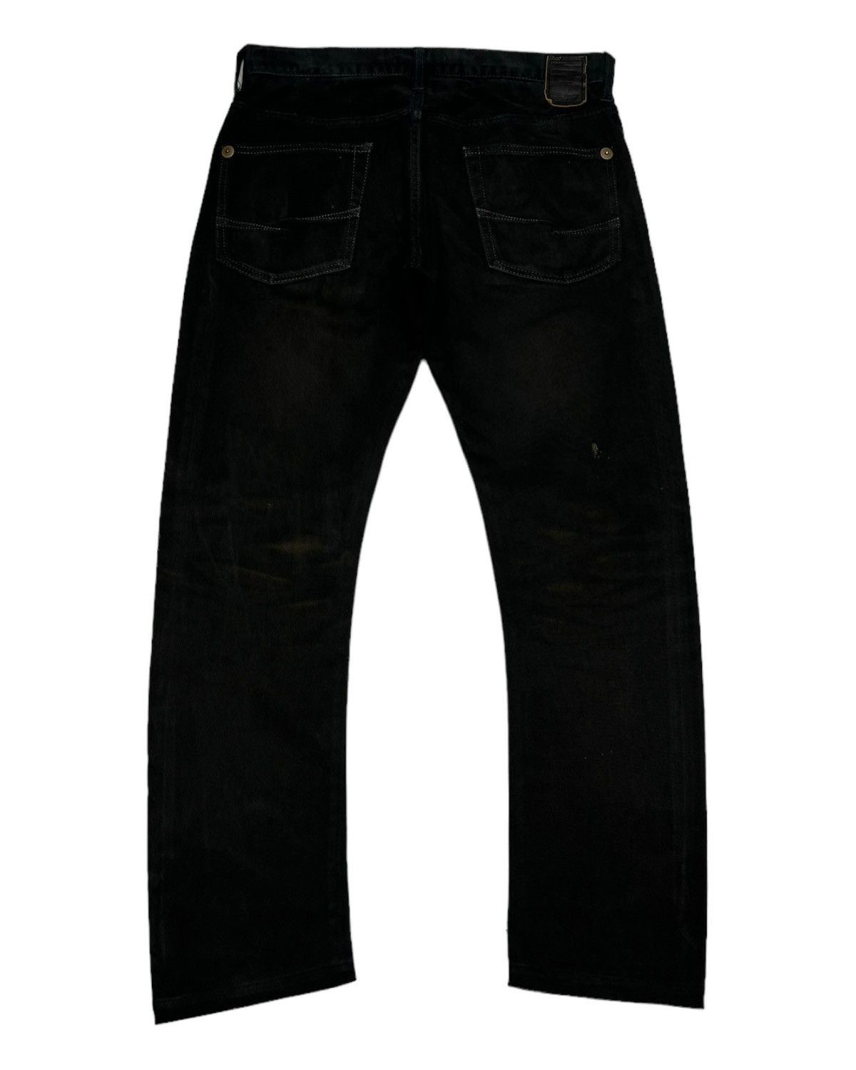 Hysteric Glamour BLUE WAY RUSTY FADED BLACK PANTS Size US 32 / EU 48 - 8 Thumbnail