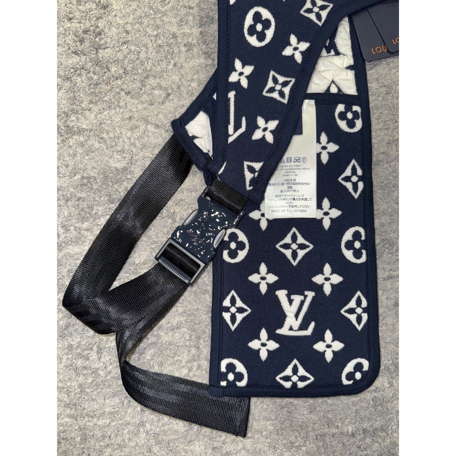 Louis Vuitton Louis Vuitton Monogram Logo Blue White Mid Layer Vest Medium Size US M / EU 48-50 / 2 - 11 Thumbnail