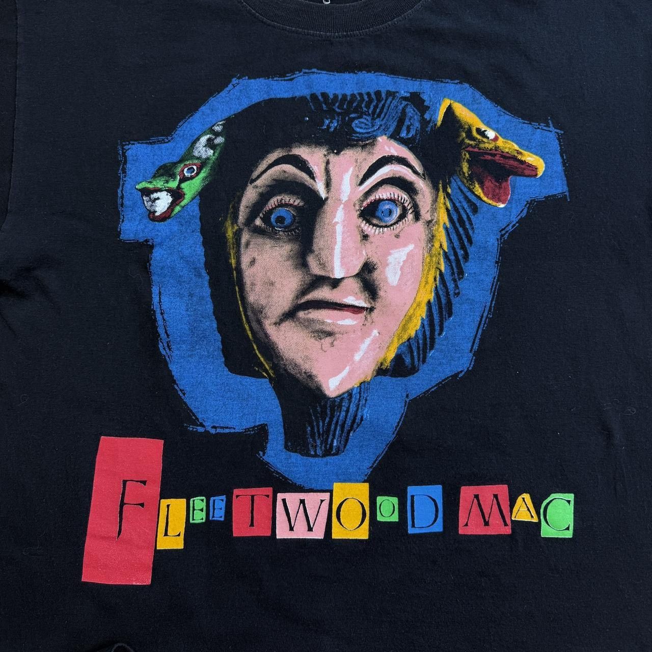 Vintage Fleetwood Mac 1990 behind the mask vintage t-shirt rare M Size US M / EU 48-50 / 2 - 4 Thumbnail
