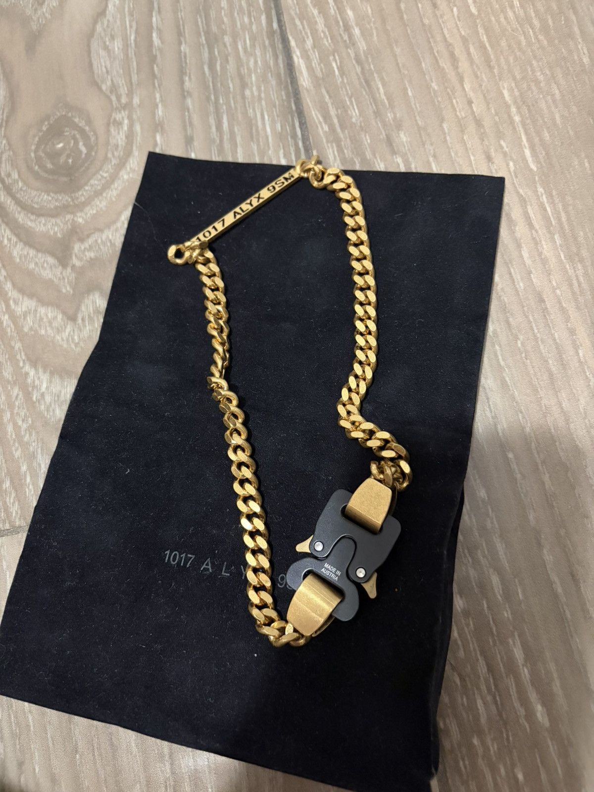 1017 ALYX 9SM 1017 ALYX 9SM chain-link buckle necklace Size ONE SIZE - 6 Thumbnail