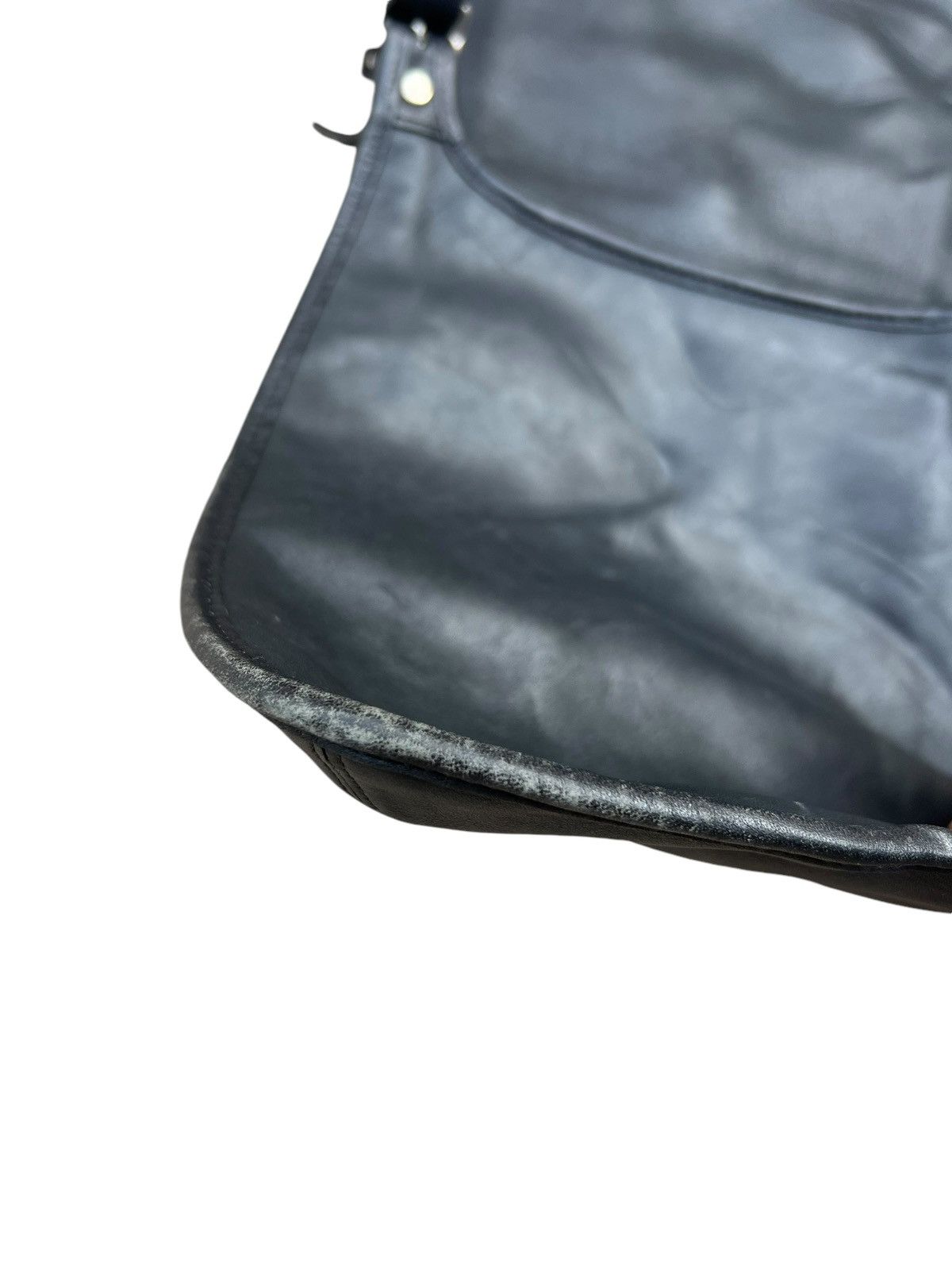 Coach × Leather Vintage Coach Patina Glove Tanned Leather Flap Bag Size ONE SIZE - 22 Thumbnail