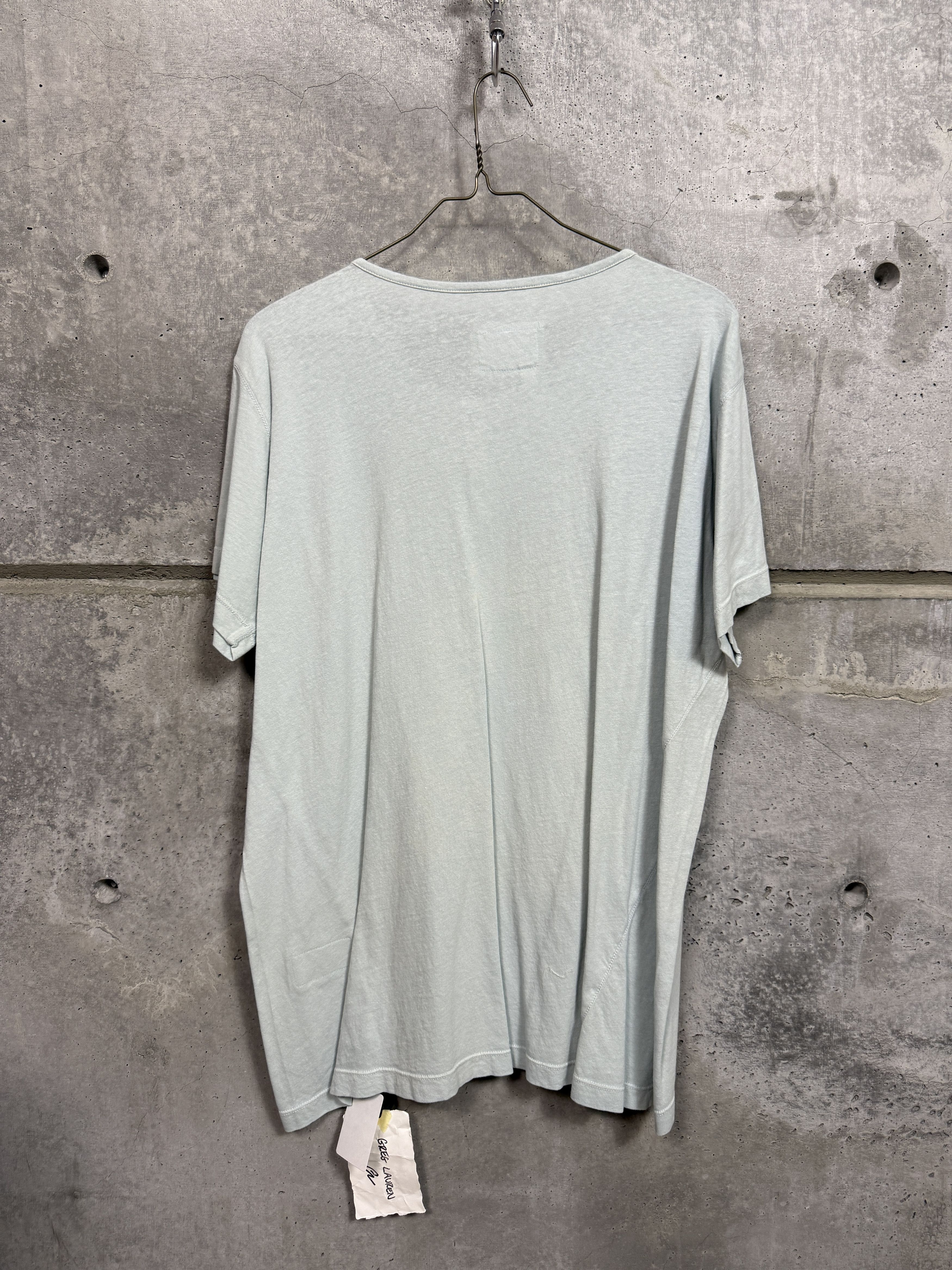 Greg Lauren Greg Lauren Short Sleeve Henley Shirt Size US L / EU 52-54 / 3 - 2 Thumbnail