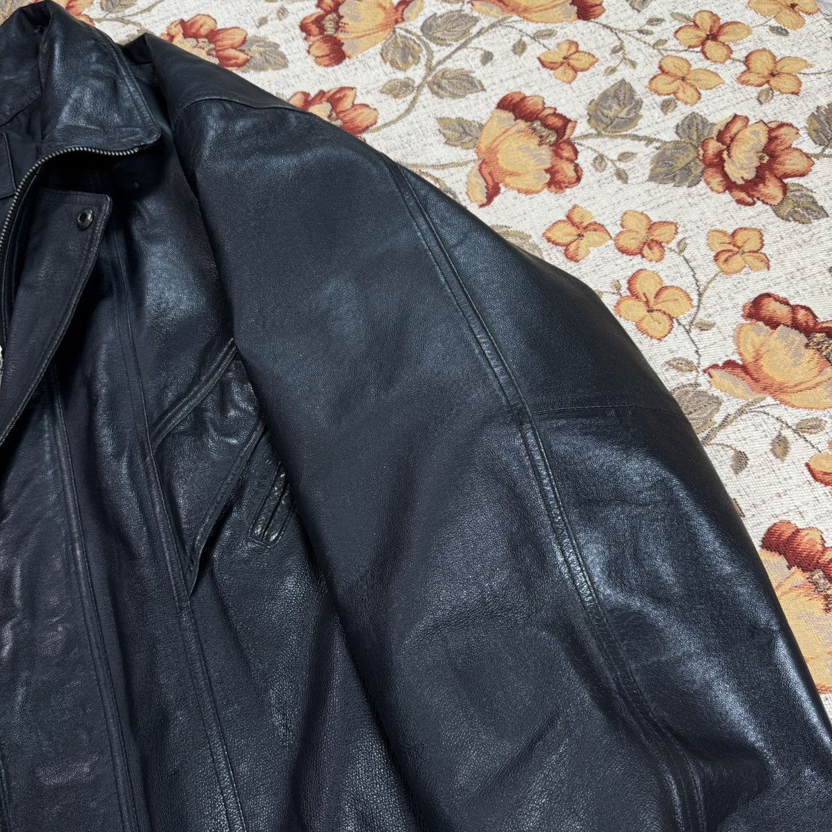 Genuine Leather Avant Garde Leather Jacket Vintage Acne Our Legacy Old Money Size US XL / EU 56 / 4 - 8 Thumbnail