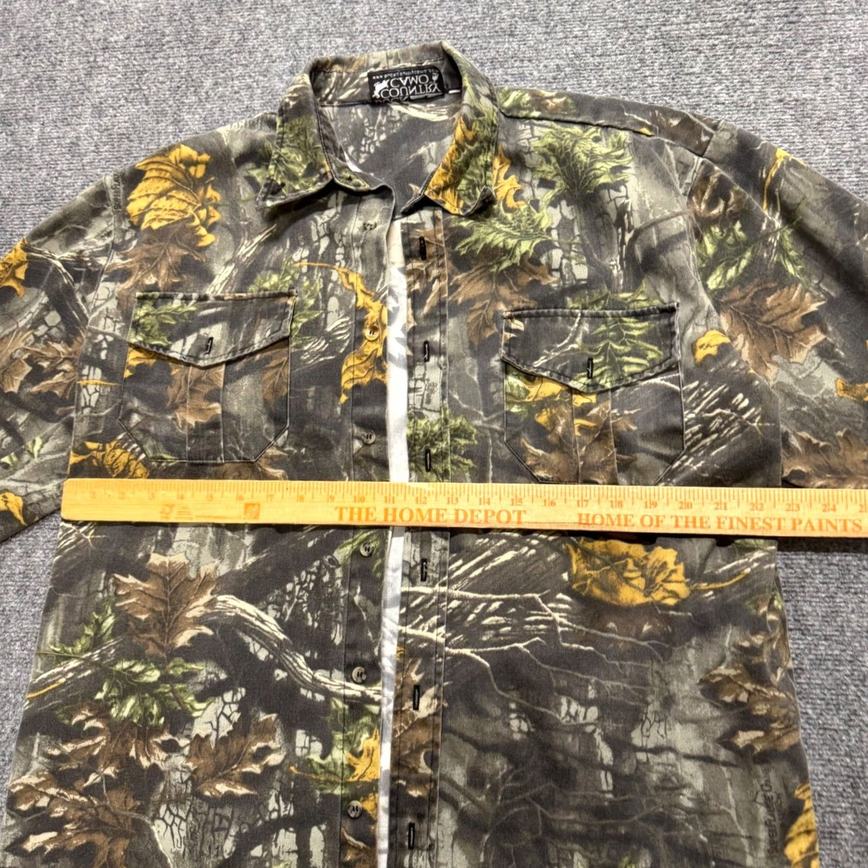 Hunter Buck Country Long Sleeve Button Up Shirt Mens L Multicolor Hunter Y2K Size US L / EU 52-54 / 3 - 6 Thumbnail