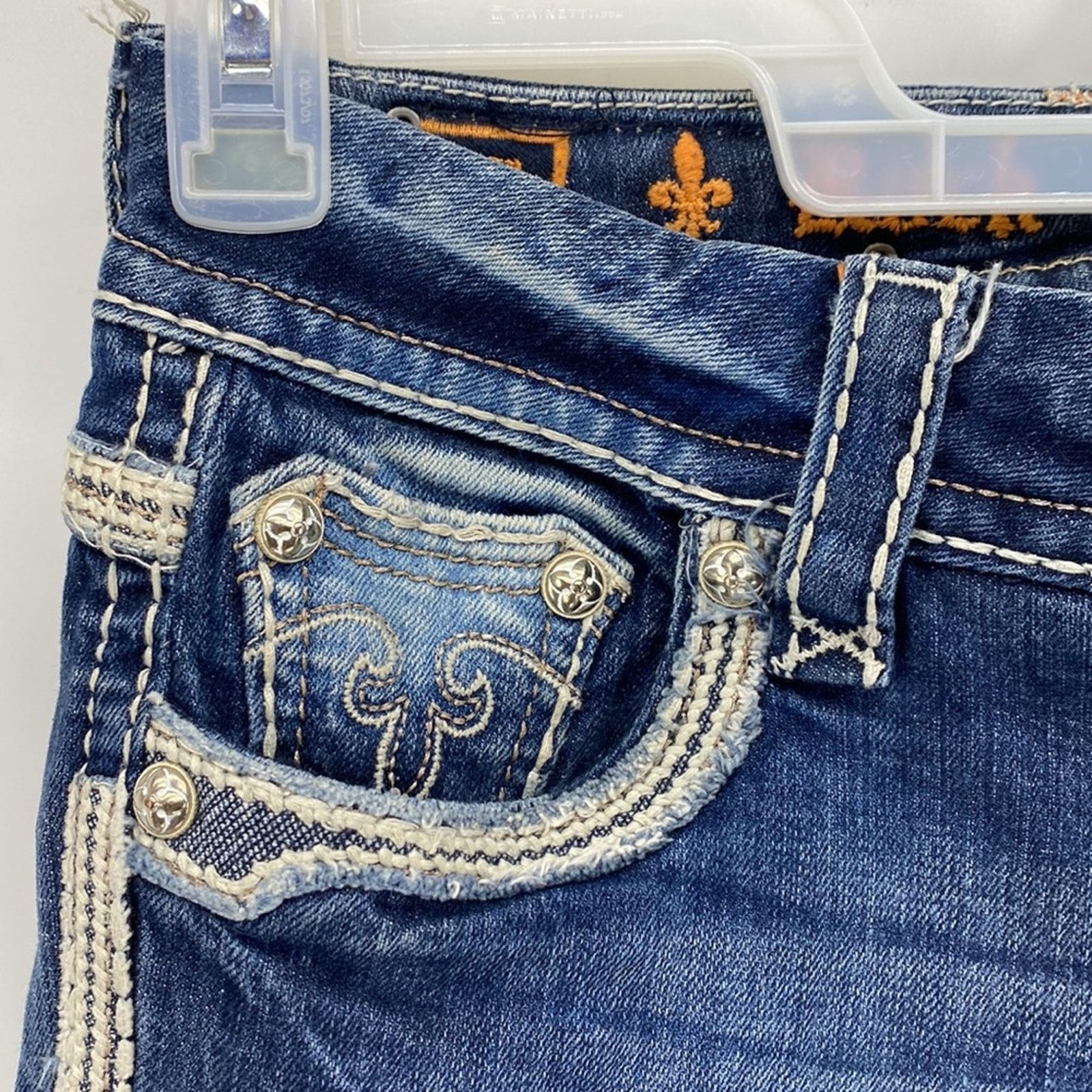 Rock Revival Rock Revival Natalie bootcut Lowrise rodeo western sz 27 Size 27" / US 4 / IT 40 - 6 Thumbnail
