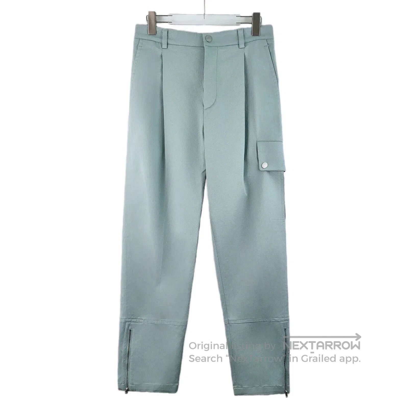 Hermes light blue cotton casual work pants. Size US 40 / EU 56 - 1 Thumbnail