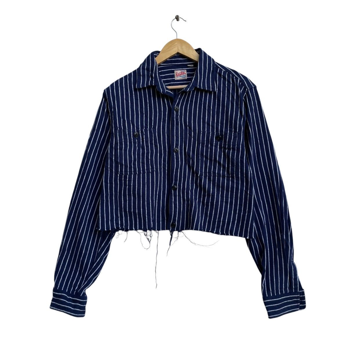 45rpm × Japanese Brand Japanese Brand Houston Hikory Stripe Cropped Jacket Size US M / EU 48-50 / 2 - 1 Thumbnail