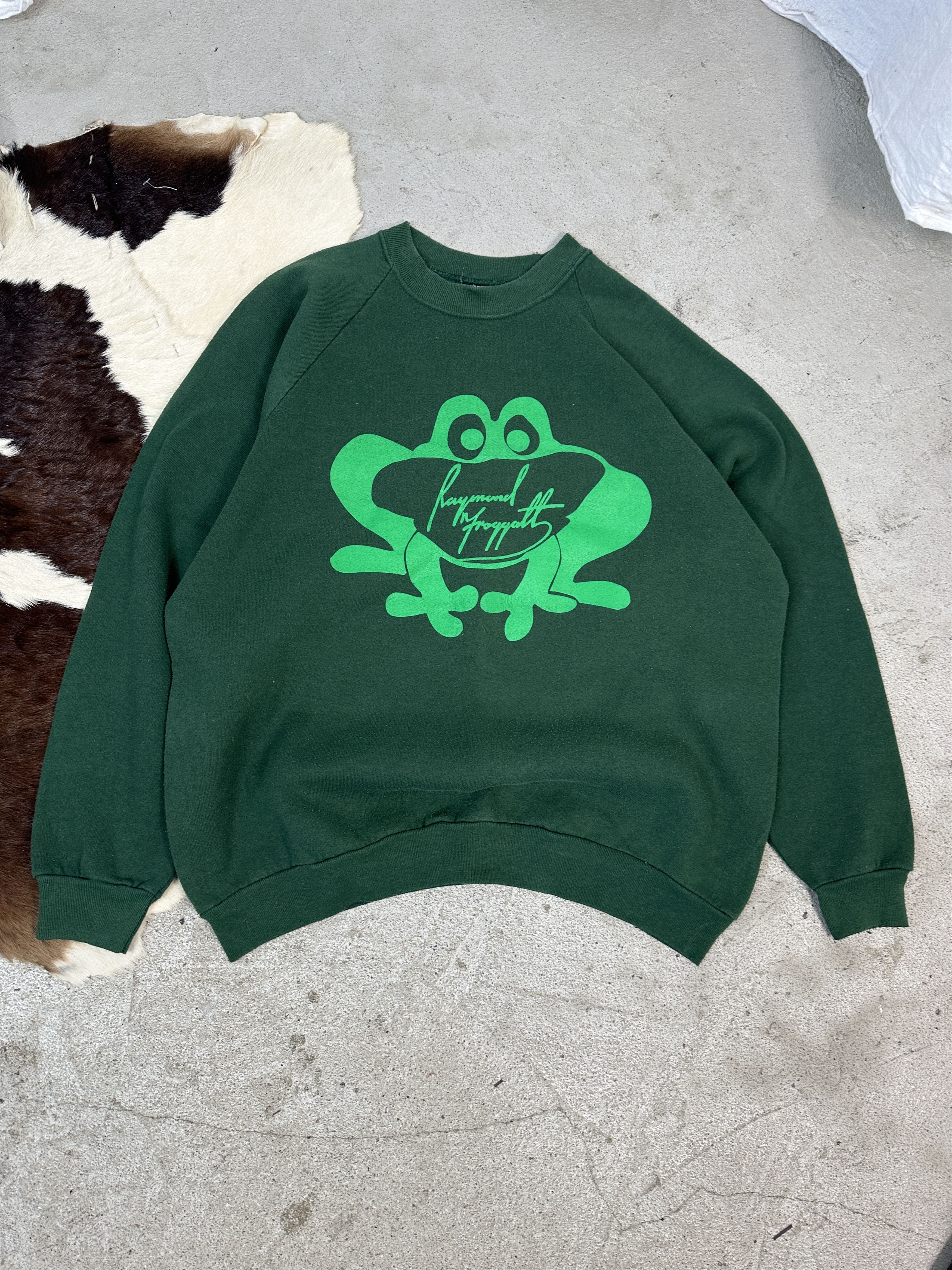 Vintage Vintage Raymond Fraggott 80s Sweatshirt Size US L / EU 52-54 / 3 - 1 Thumbnail