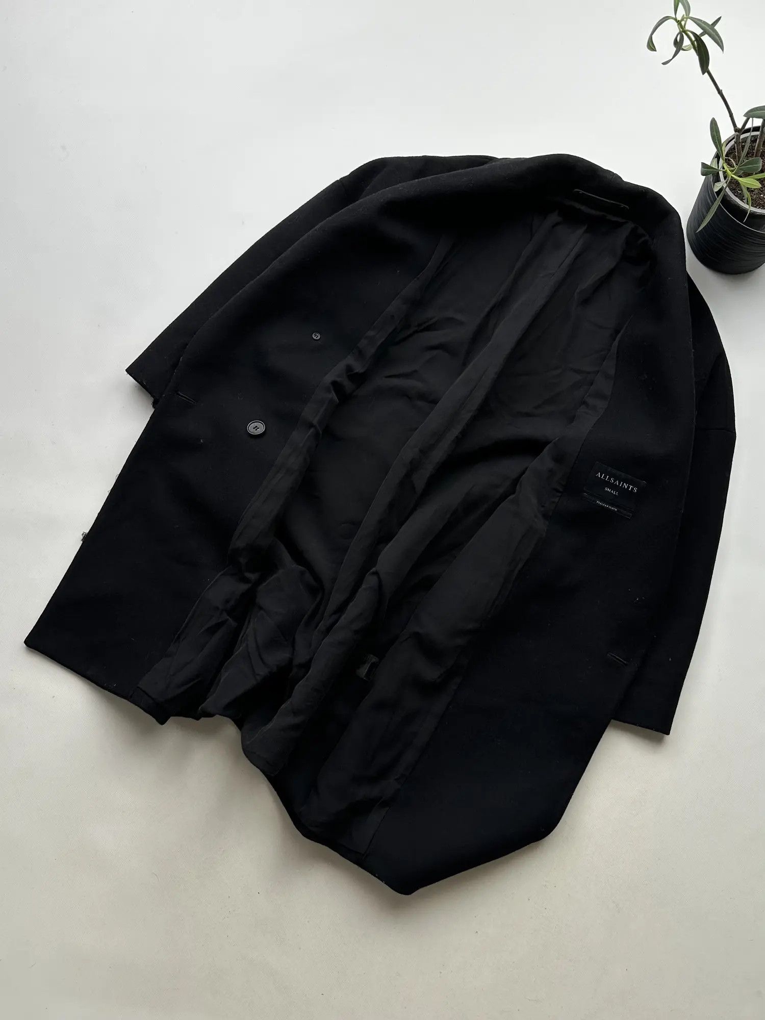 Allsaints Allsaints Heavy Wool Coat (449) Size S / US 4 / IT 40 - 8 Thumbnail
