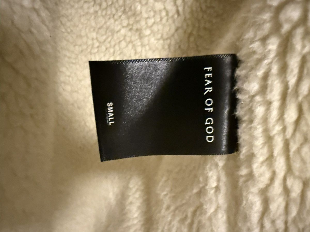 Fear of God Fear of God FOG 5th Alpaca Denim Coat Sherpa Lined Size S Size US S / EU 44-46 / 1 - 4 Thumbnail