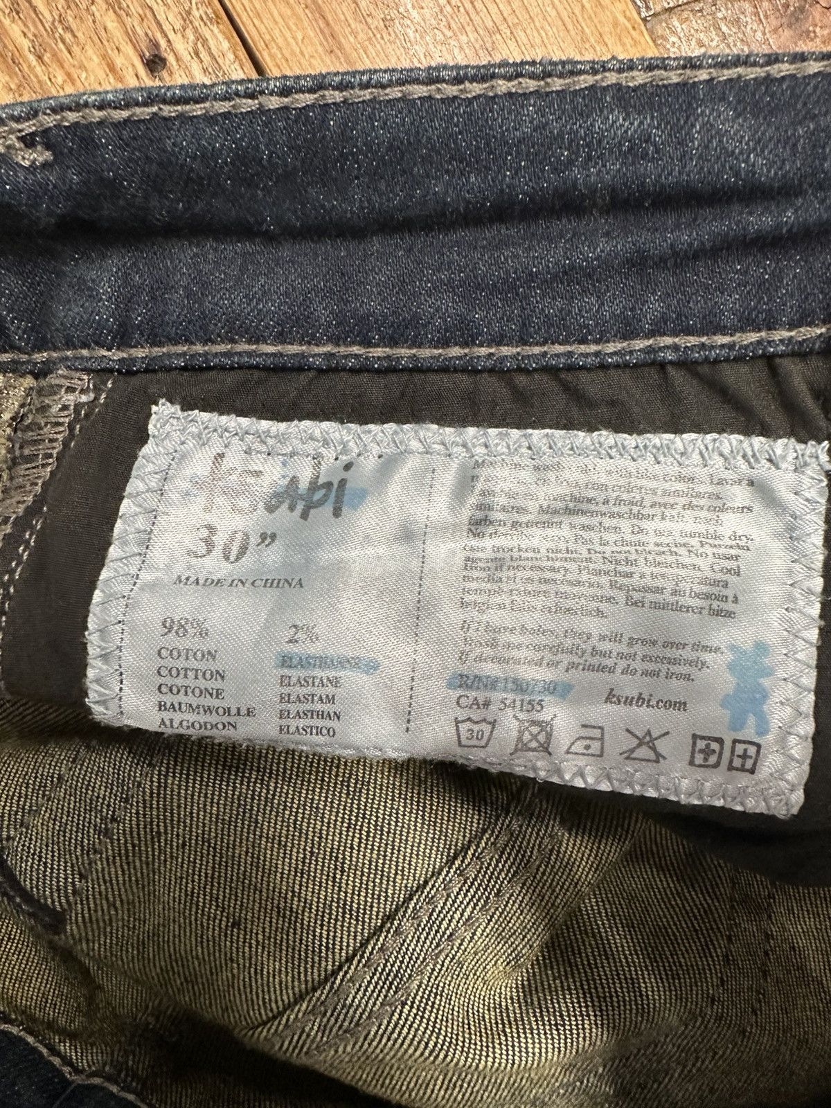 Ksubi Ksubi Blue Dyed Denim Jeans Size 30 Size US 30 / EU 46 - 5 Thumbnail