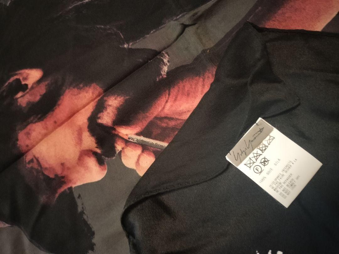 Yohji Yamamoto Yohji Yamamoto silk scarf Size ONE SIZE - 2 Thumbnail
