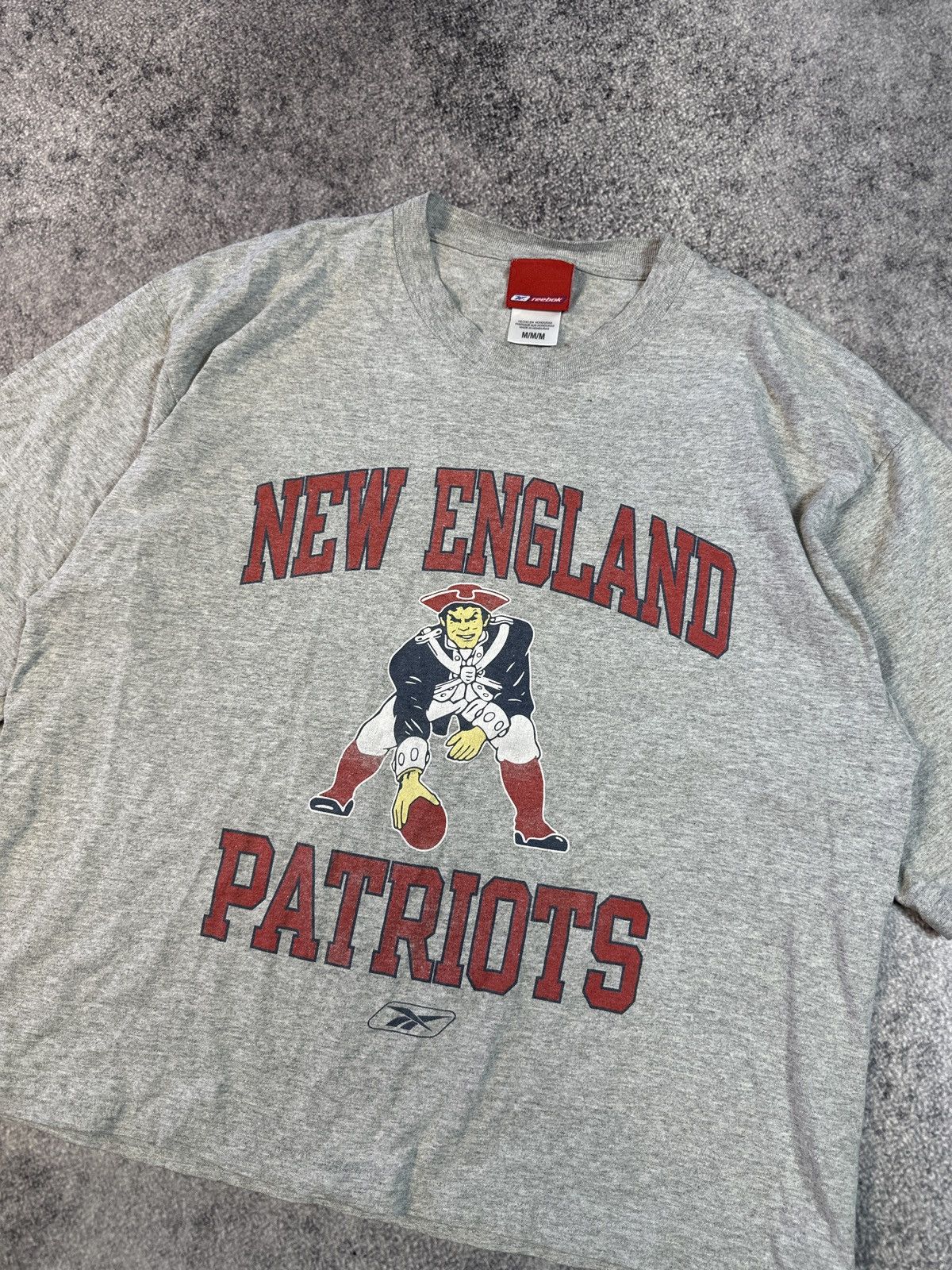NFL × Reebok NFL Reebok New England Patriots T-shirt Streetwear Rare USA Size US M / EU 48-50 / 2 - 2 Thumbnail