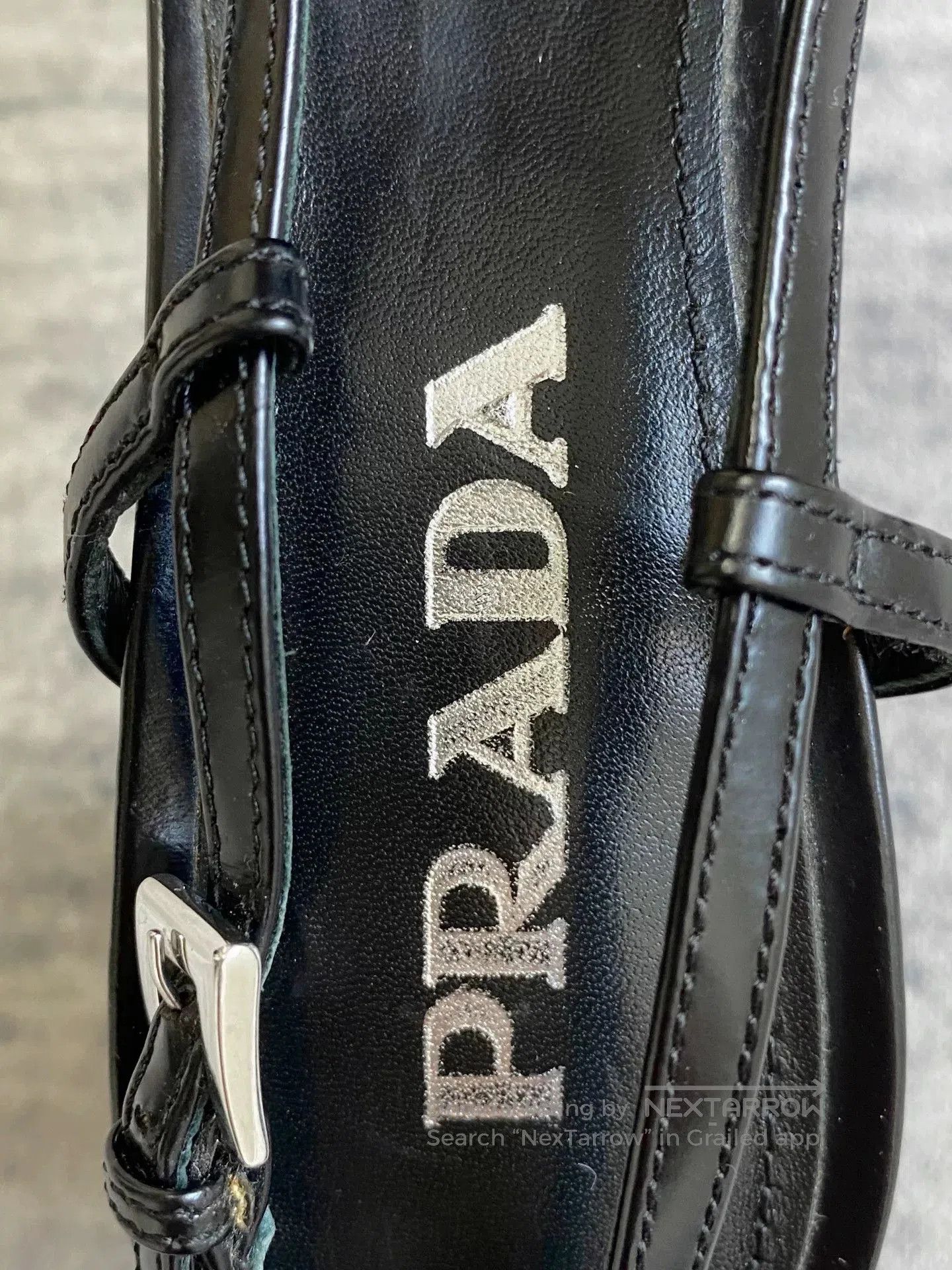 Prada prada black square toe kitten heels. Size US 6 / IT 36 - 8 Thumbnail