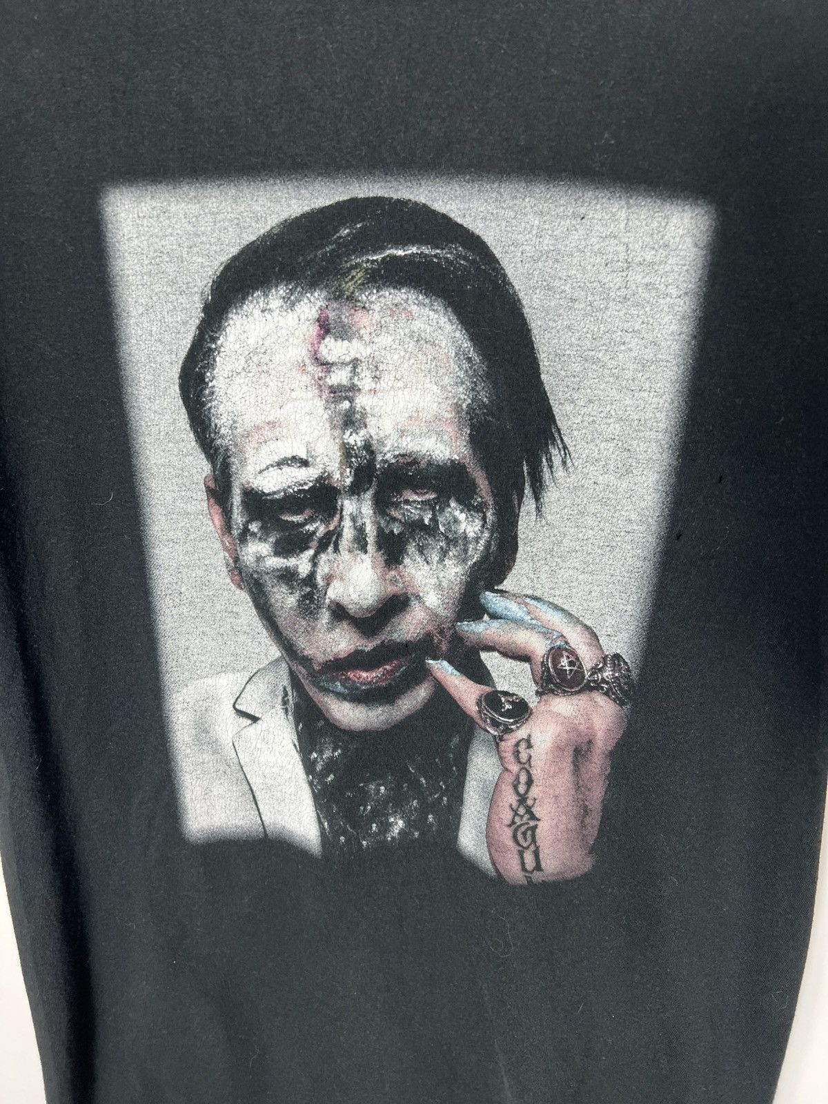 Band Tees Vintage streetwear Band Rock Tour Marilyn Manson T-shirt Size US S / EU 44-46 / 1 - 2 Thumbnail