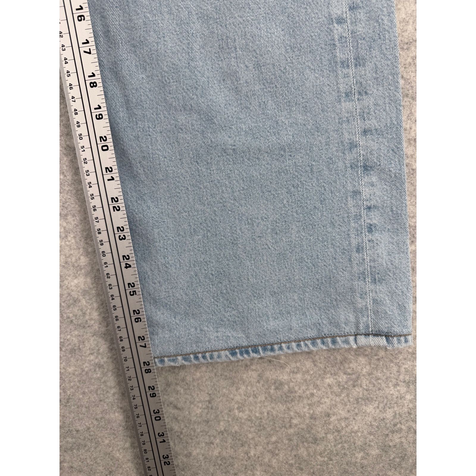 Agolde NEW AGOLDE Realm Light Blue Minka Cargo Jeans Size Womens 25 Size 25" / US 0 / IT 36 - 11 Thumbnail