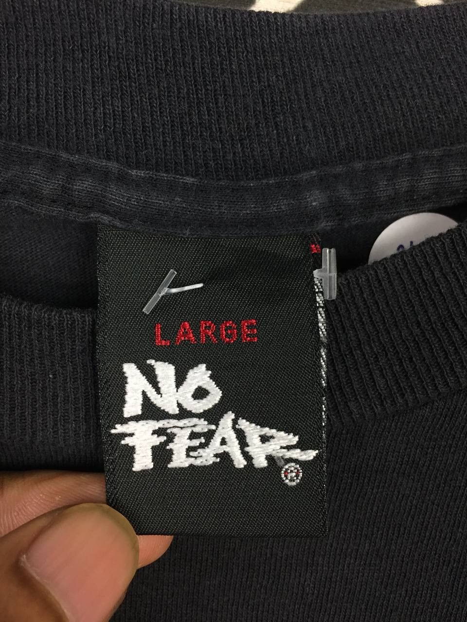 No Fear × Vintage Vtg No Fear The True Battlecry Of The Loser Tee Size US L / EU 52-54 / 3 - 9 Thumbnail