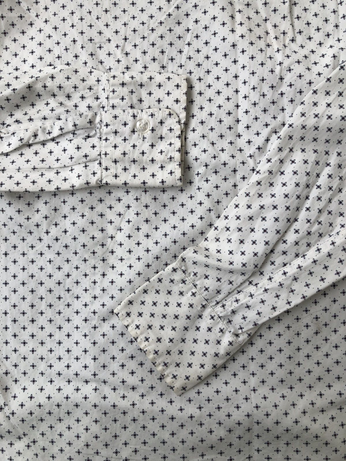 Beams Plus Beams Classic Shirt Pattern Printed Long Sleeve Button Up Size US S / EU 44-46 / 1 - 9 Thumbnail