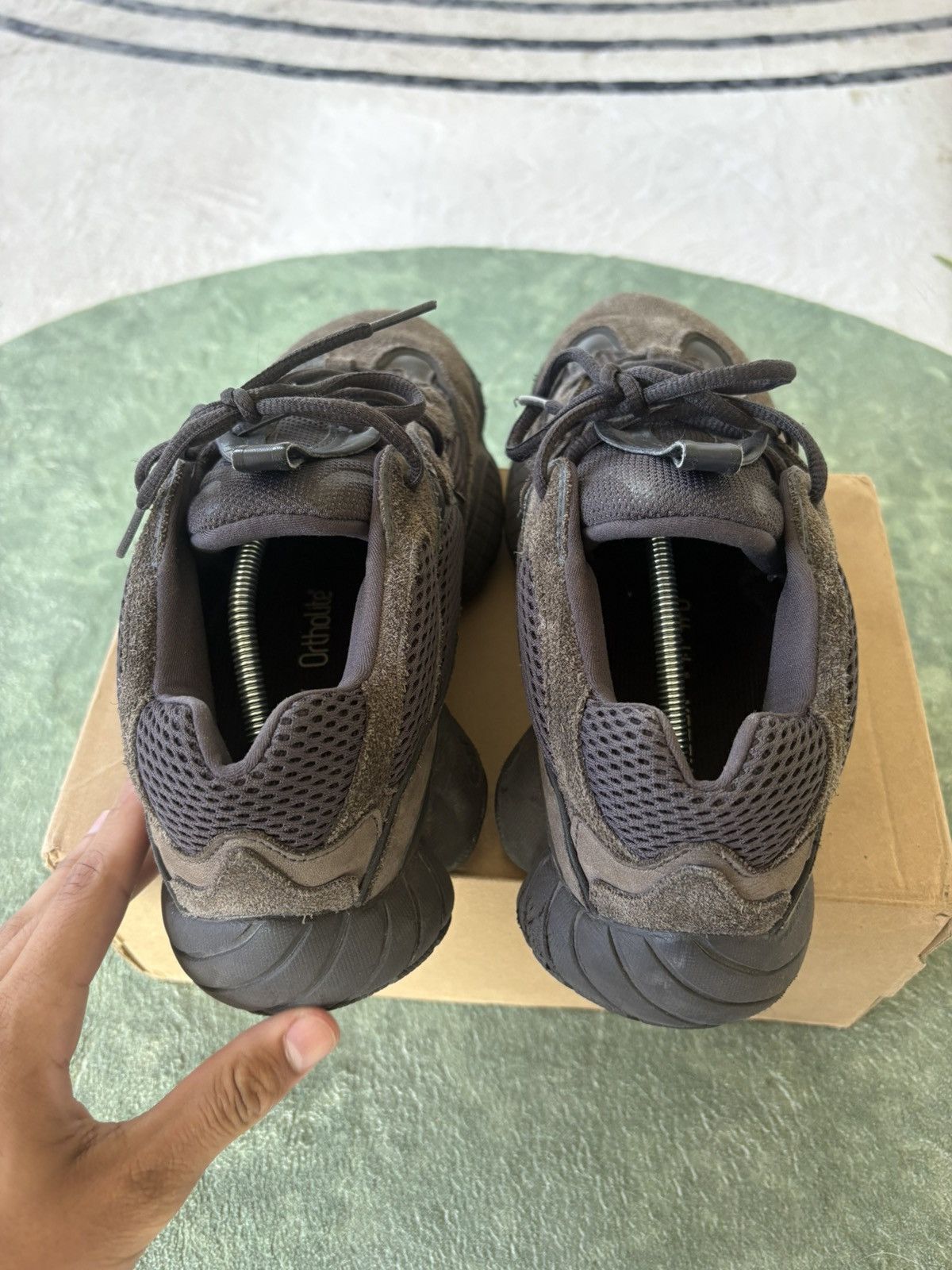 Yeezy Adidas Yeezy Boost 500 Utility Black Size 10.5 Size US 10.5 / EU 43-44 - 6 Thumbnail