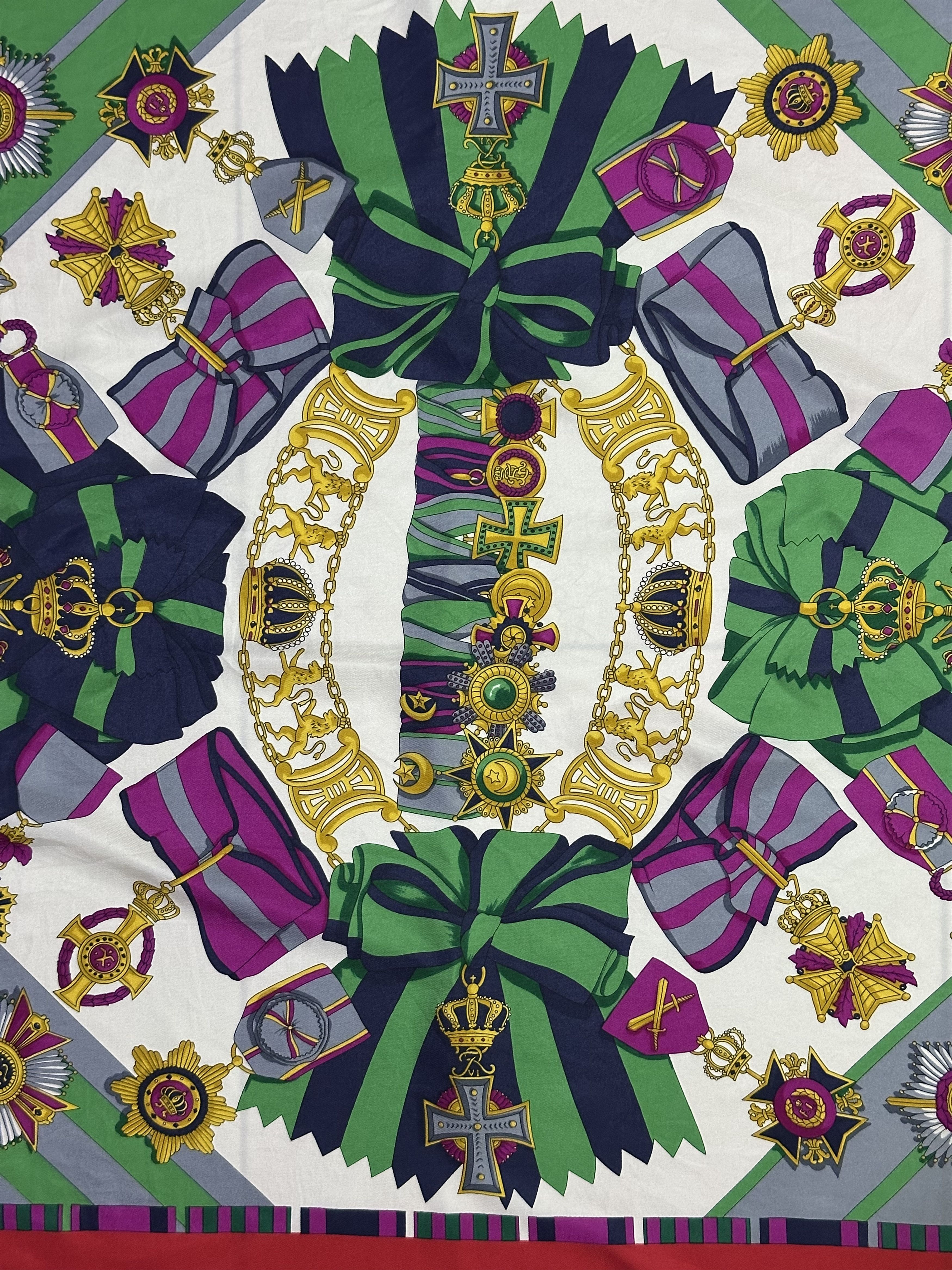 Celine Heat🔥Celine 100% Silk Scarf Size ONE SIZE - 5 Thumbnail