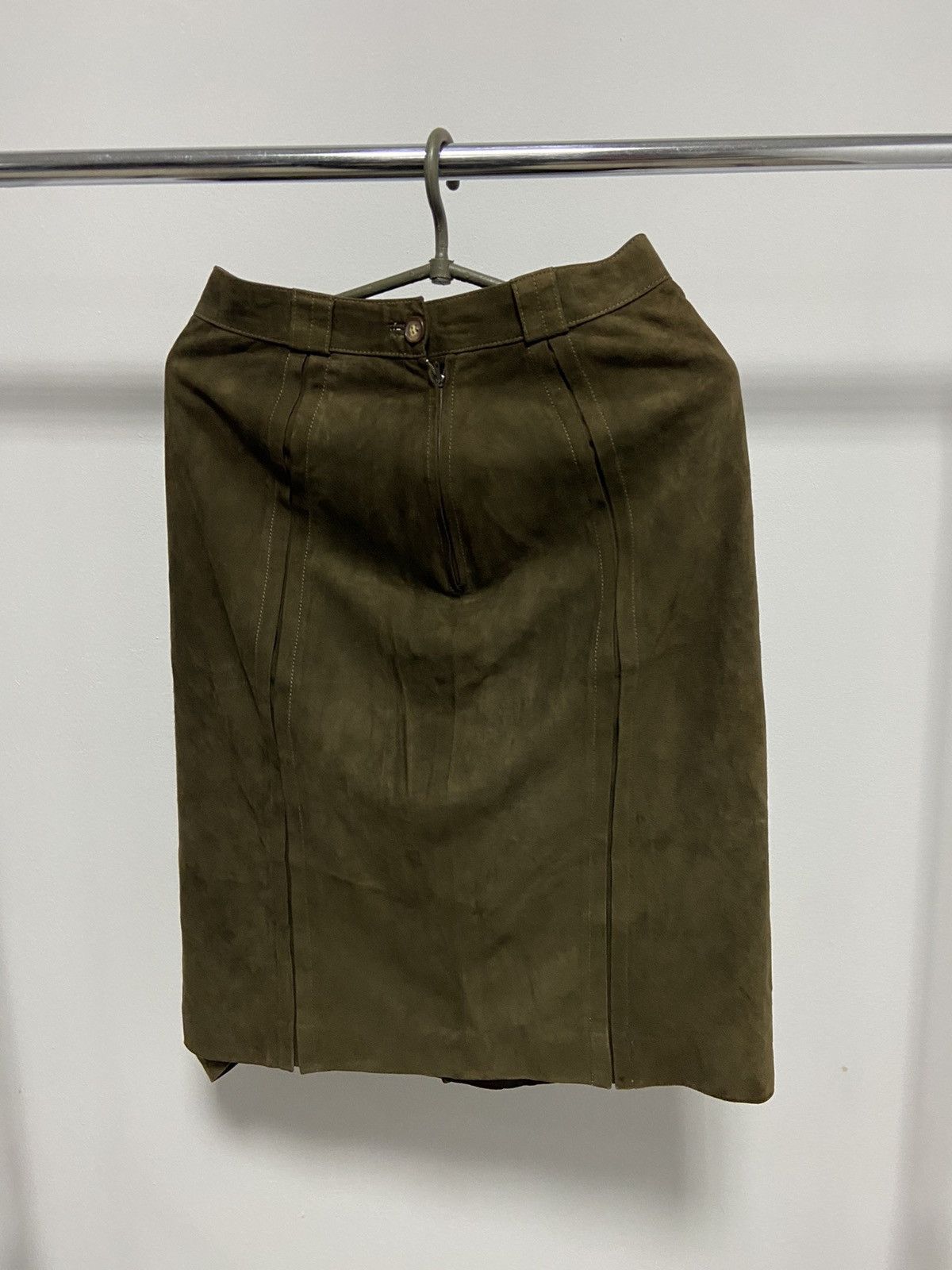 Gucci × Vintage Gucci Vintage leather Skirt Womans Luxury Size 28" / US 6 / IT 42 - 1 Thumbnail