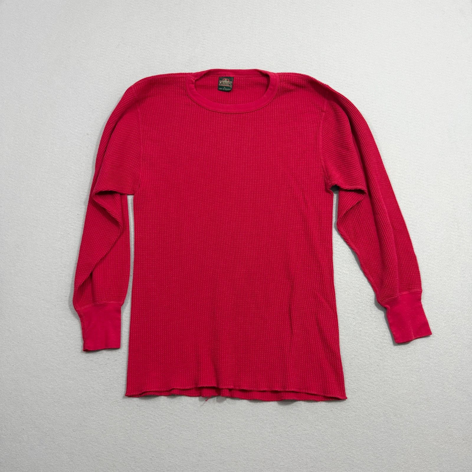 Vintage Vintage Greatland Thermal Long Sleeve Shirt Large Red Size US L / EU 52-54 / 3 - 1 Thumbnail