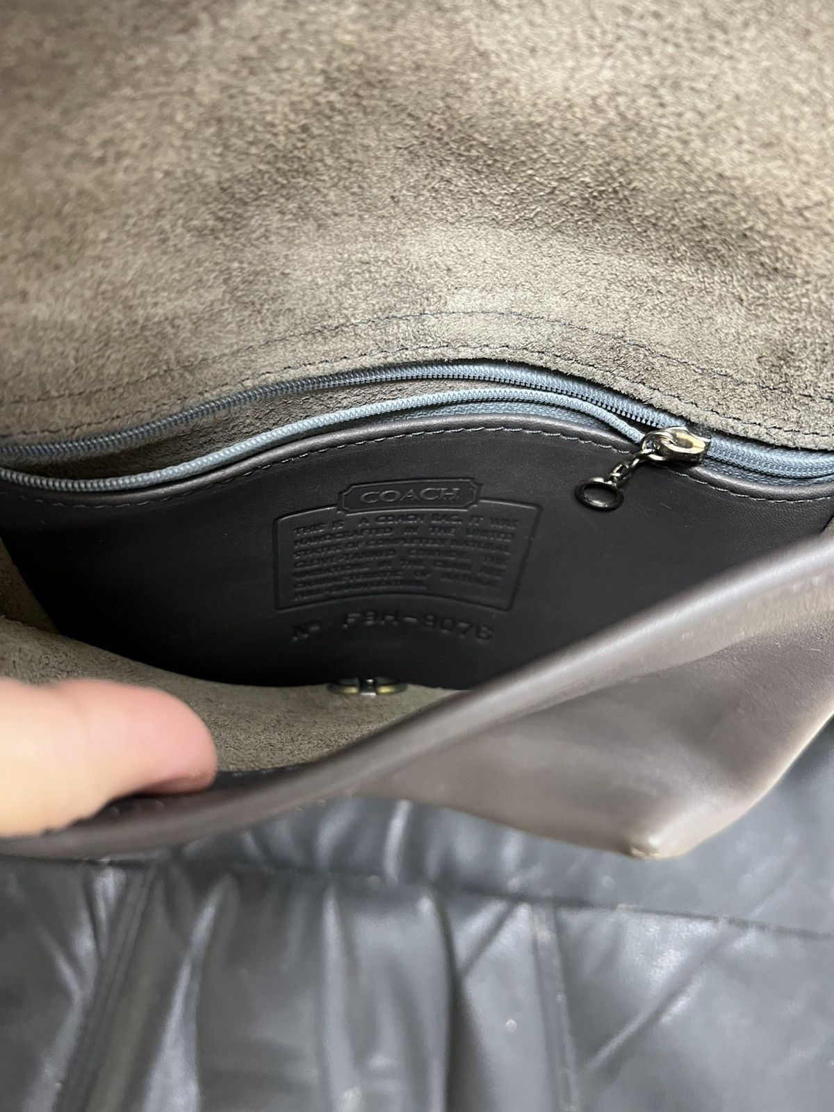 Coach Grey crossbody bag Size ONE SIZE - 5 Thumbnail