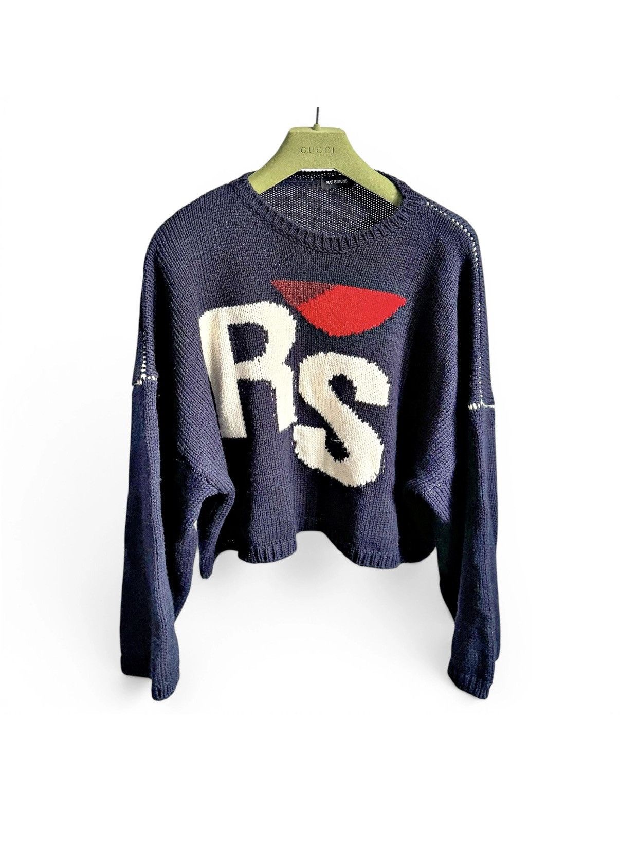 Raf Simons Raf Simons Cropped Sweater | Grailed