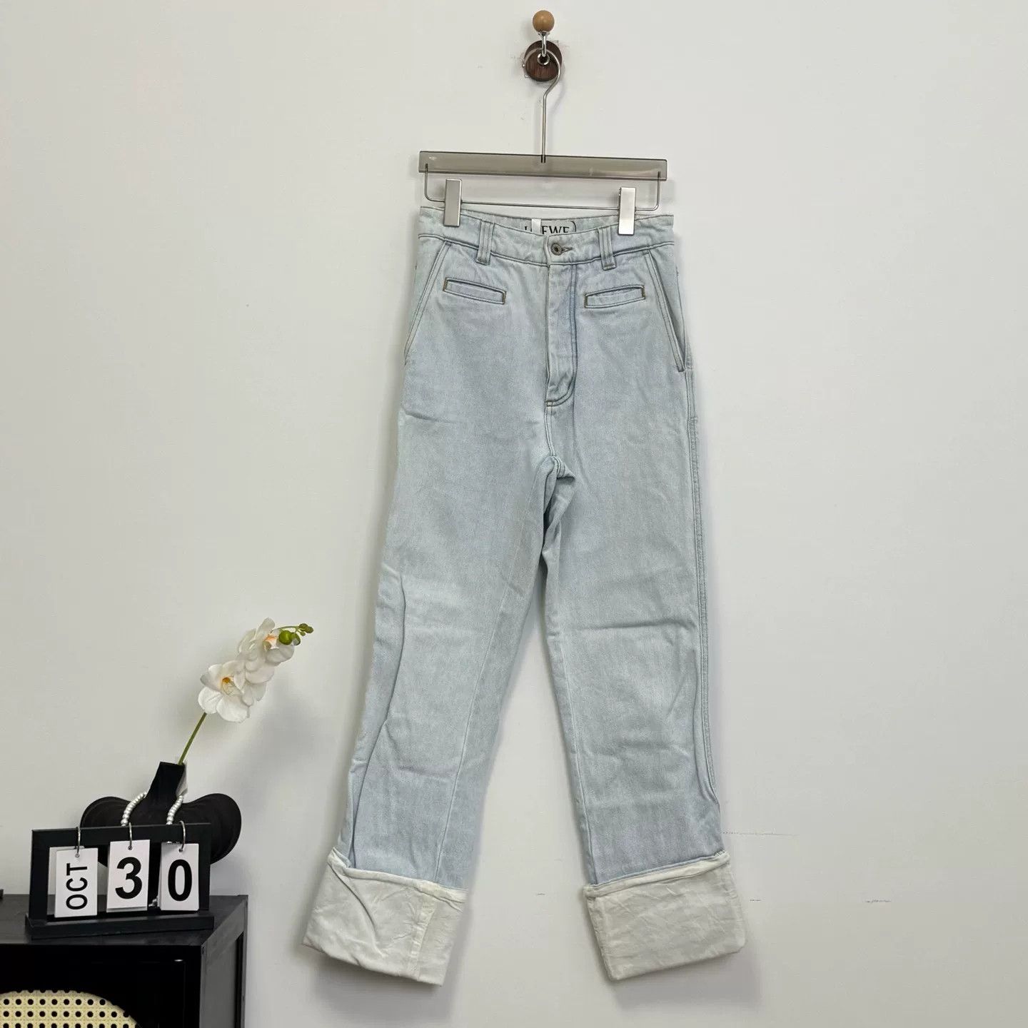 Loewe Loewe Blue Edge Logo Jeans Size 32 Size US 32 / EU 48 - 1 Thumbnail