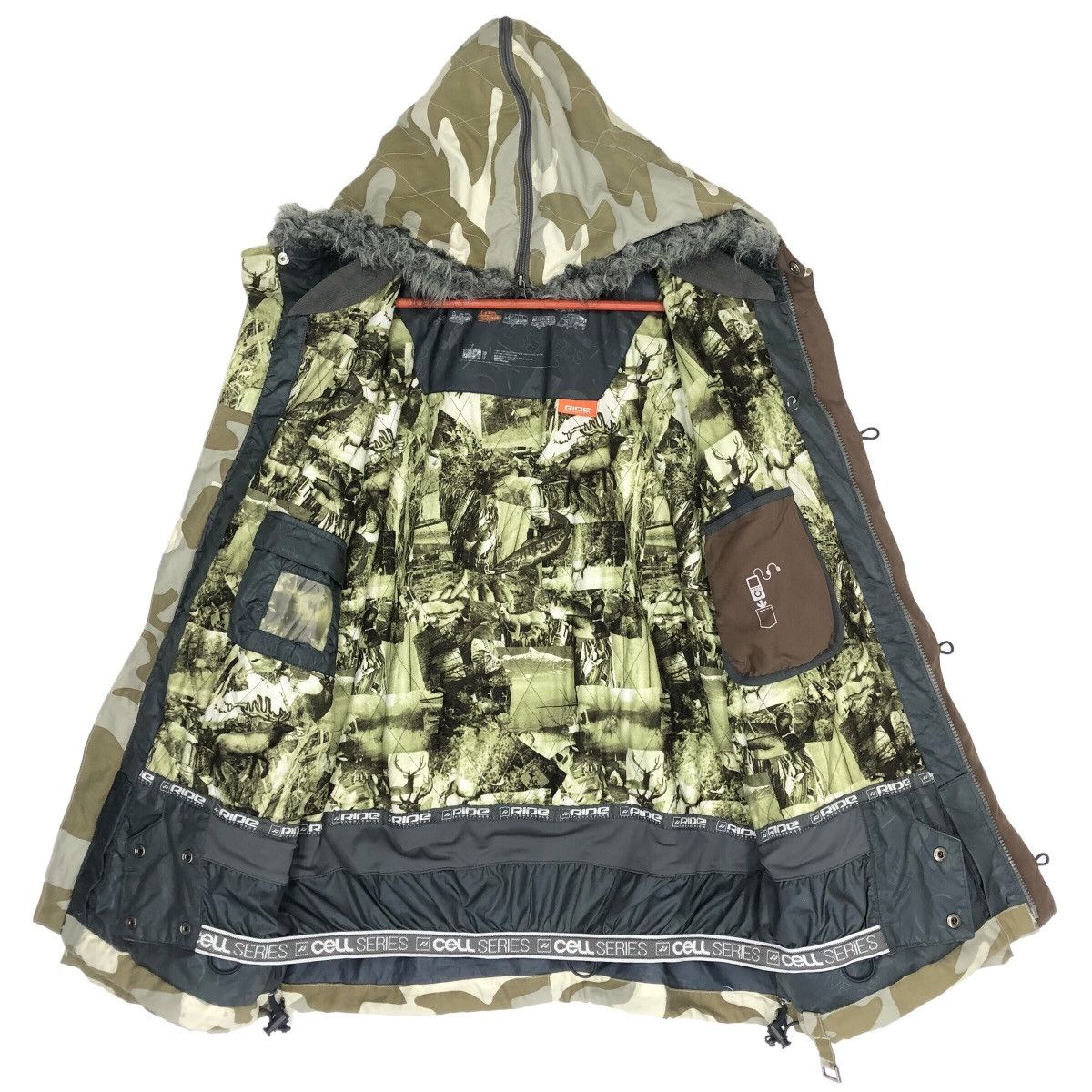 Other Ride Snowboards Cell Series Camoflage Winter Jacket Size US L / EU 52-54 / 3 - 4 Thumbnail