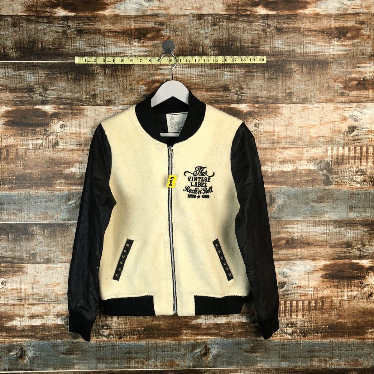 Garula White Bombers varsity Jacket #A1297