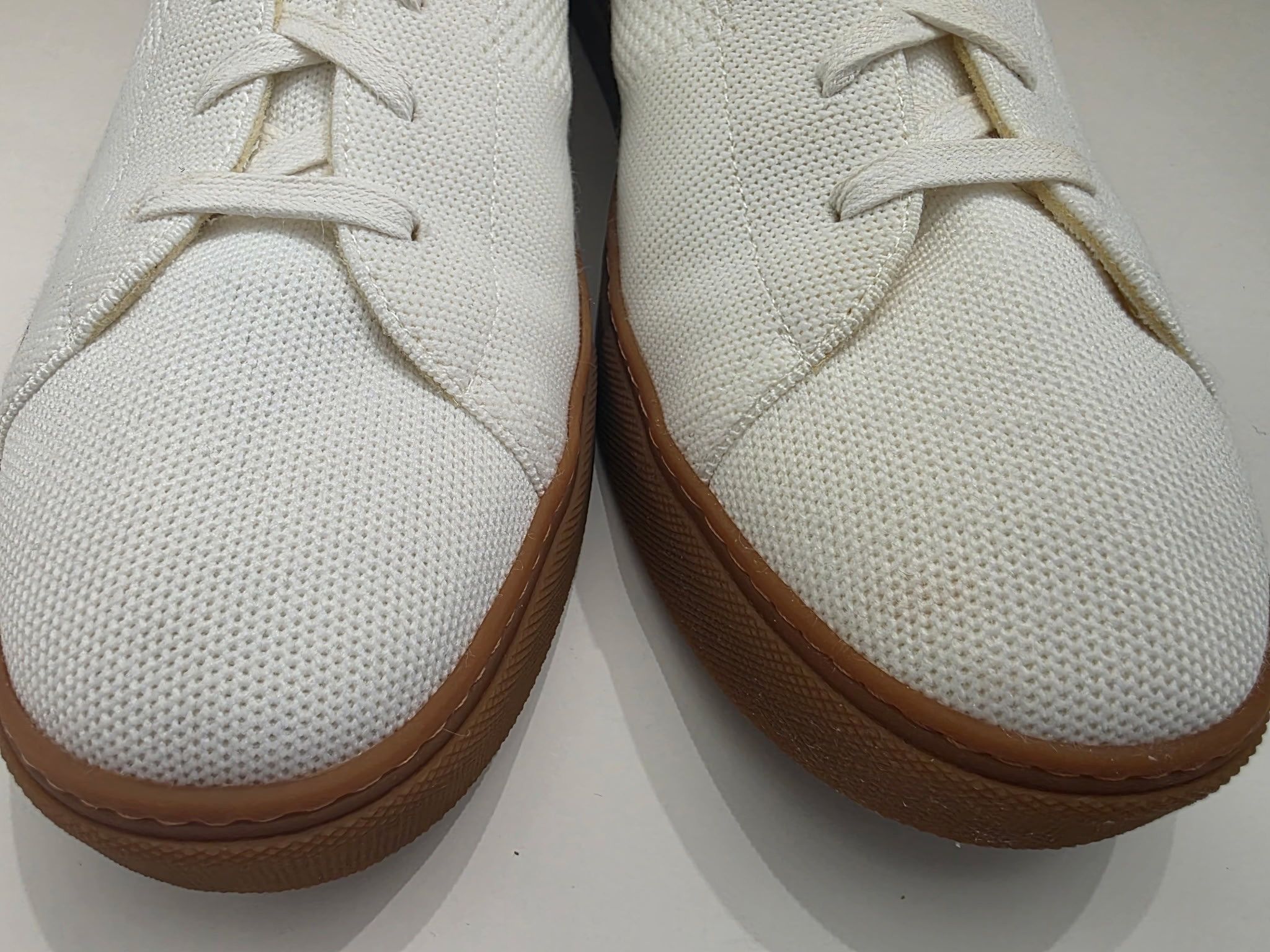Greats Greats Royale Knit Sneakers - White/Gum - Size 14 Size US 14 / EU 47 - 7 Thumbnail